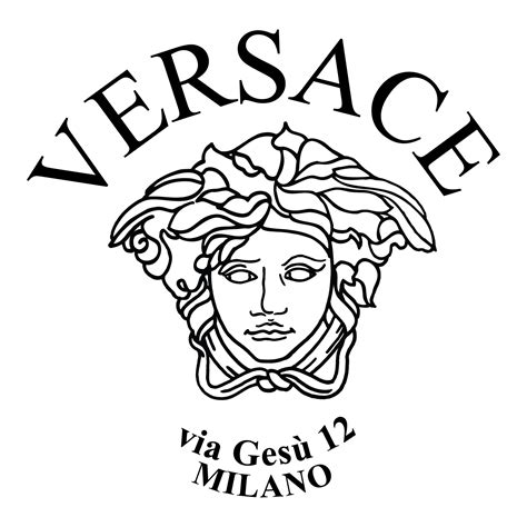 versace head logo.